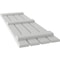 Ekena Millwork Americraft 4-Board, 3 Batten Exterior Real Wood Spaced Board-n-Batten Shutters, ARW401SB415X36STH, PR ARW401SB415X36STH - alternate 3